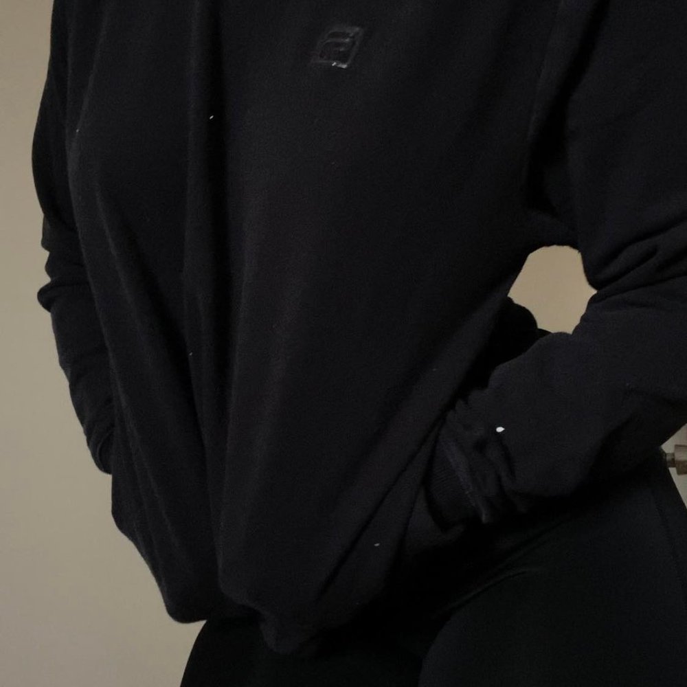 Sweat noir Fila